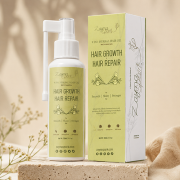 Zayna Spark 9-in-1 Herbal Hair Growth & Anti Hair Fall Oil – Stronger Roots, Less Breakage & Hair Repair | 120ml